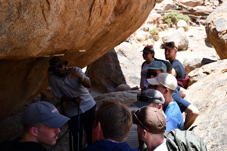 White Lady Paintings at Brandberg
