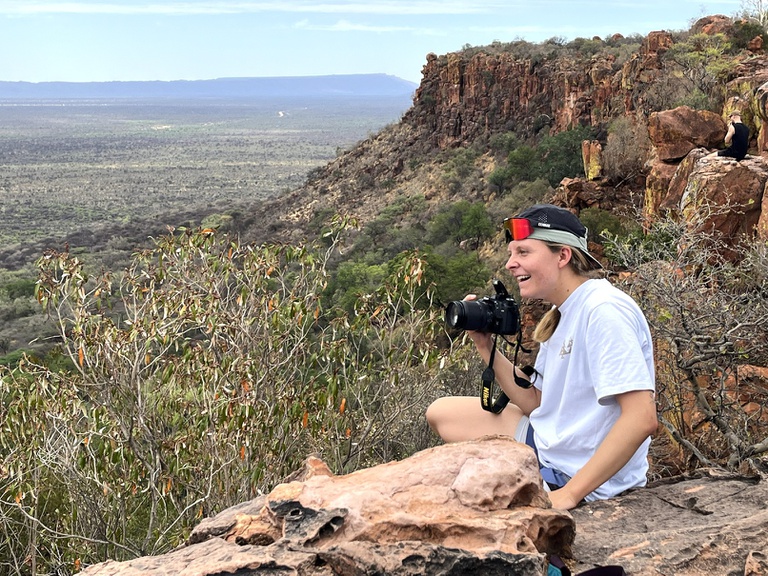 Photographer at Waterberg