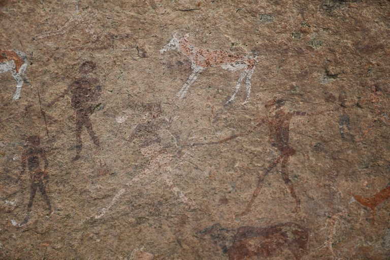 White Lady Paintings at Brandberg