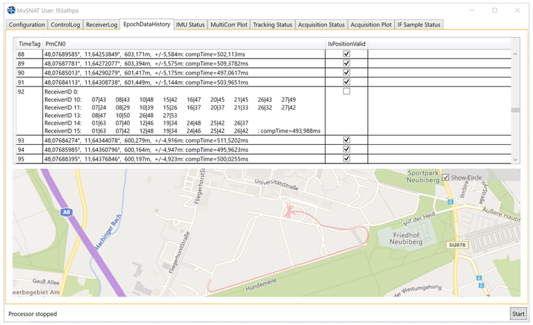 GNSS software transceiver