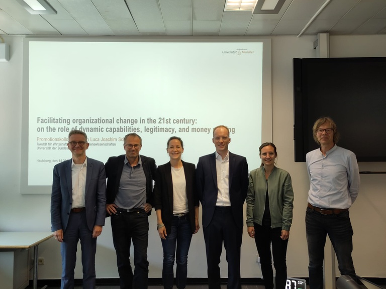 Erfolgreiche Verteidigung der Dissertation